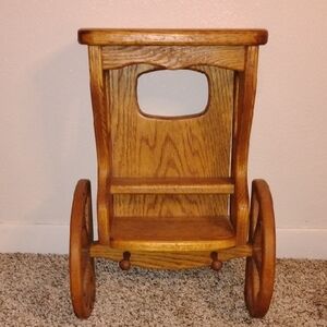 Vintage Amish Made Solid Wooden Amish Buggy Shelf - Countrycore